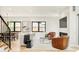 Bright living space with modern furniture, fireplace, and stylish decor at 1462 S Vine St, Denver, CO 80210