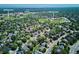 Aerial view of neighborhood with views of Smoky Hill High School and Indian Ridge Elementary at 16177 E Prentice Pl, Centennial, CO 80015