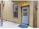 Private back entrance and patio area at 800 E 18Th Ave # 105, Denver, CO 80218