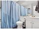 Clean bathroom with shower/tub, toilet and vanity at 63 S Sable Blvd # 16, Aurora, CO 80012