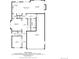 Floorplan of the first floor, showing living areas, kitchen, and office at 14258 Greenfield Loop, Parker, CO 80134