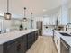 Bright kitchen featuring modern appliances, a large island, and plenty of cabinet space at 3082 S Florence Ct, Denver, CO 80231