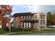Stunning modern home with a two-story design, balconies, and a mix of wood and brick facade at 1016 24Th St, Golden, CO 80401