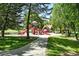 Community playground offers a fun and safe space for children to play and explore at 8422 Everett Way # C, Arvada, CO 80005