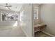 Bright room featuring dedicated office nook with built in desk by the window at 31112 Black Eagle Dr # 103, Evergreen, CO 80439