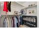 Well-organized closet space, ideal for Bedroom or storage at 3414 W 18Th Ave, Denver, CO 80204