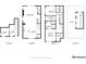 Detailed floor plan showing layout of all floors, including room dimensions at 3414 W 18Th Ave, Denver, CO 80204