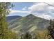 Mountain view with the letter M visible on the hillside at 420 Sunshine Pkwy, Golden, CO 80403