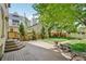 Wooden deck with wood fence and plenty of green grass at 351 Bannock St, Denver, CO 80223