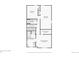 A second floor floorplan showcasing the primary bedroom, closet, bathroom, and two additional bedrooms at 351 Bannock St, Denver, CO 80223