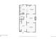 A first floor floorplan including the kitchen, dining room, living room, bathroom, Gathering room, foyer and entry at 351 Bannock St, Denver, CO 80223