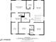 Detailed floorplan showcasing the layout of the home, including bedrooms, bathrooms, and living spaces at 2633 Garganey Dr, Castle Rock, CO 80104