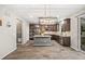 Spacious kitchen with granite counters, stainless appliances, and access to the pantry at 2633 Garganey Dr, Castle Rock, CO 80104
