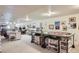 Spacious basement area featuring white carpet, walls and ceiling, and recessed lighting fixtures at 1901 Blue Mountain Ave, Berthoud, CO 80513