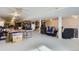 Large finished basement featuring neutral carpet, versatile space, and recessed lighting fixtures at 1901 Blue Mountain Ave, Berthoud, CO 80513
