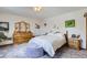 Comfortable bedroom features a cozy bed, a mirrored dresser, and a soothing color scheme at 1901 Blue Mountain Ave, Berthoud, CO 80513