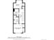 Detailed floorplan showcasing the layout, dimensions, and spatial relationships of rooms in the house at 3830 Jason St # 4, Denver, CO 80211