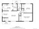 Detailed floor plan showcasing the layout of this home at 957 Newton St, Denver, CO 80204