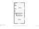 Second floor plan showing two bedrooms and a closet at 947 S Yates St, Denver, CO 80219