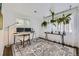 Bright home office featuring dual monitors, white walls, and stylish decor at 947 S Yates St, Denver, CO 80219