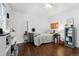 Cozy bedroom features hardwood floors, ample storage, and plenty of natural light at 1253 Uinta St, Denver, CO 80220