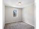 Empty bedroom with a window with a view at 3654 Penang Dr, Castle Rock, CO 80109