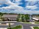 Beautiful view of the community center, recreational area and amenities, with lush landscaping at 3654 Penang Dr, Castle Rock, CO 80109