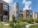 Modern home showcasing unique architectural design and well-maintained landscaping at 3654 Penang Dr, Castle Rock, CO 80109
