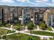 Beautiful community view showcasing modern home designs and landscaping at 3654 Penang Dr, Castle Rock, CO 80109