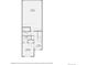 Detailed floor plan showcasing bedroom, bathroom, foyer, and garage layout at 453 S Quay Street, Lakewood, CO 80226