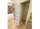 Pantry with ample storage for food and kitchen supplies at 7309 W Hampden Ave # 5202, Lakewood, CO 80227