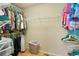 Walk-in closet with wire shelving, rods, and organized storage solutions at 21395 E Greenwood Pl, Aurora, CO 80013