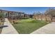 Inviting outdoor space with ample seating, green space, and a view of the Beer Co at 2252 S Lafayette St, Denver, CO 80210