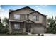 Charming two-story home with neutral brown siding, a covered front porch, and attached two car garage at 12740 W Glasgow Pl, Littleton, CO 80127