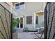 Private backyard with patio, hammock, and garden at 2103 Ranch Dr, Westminster, CO 80234