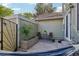 Relaxing backyard patio with seating area, garden, and hammock at 2103 Ranch Dr, Westminster, CO 80234