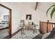 Cozy loft office space with wood desk and hardwood floor at 2103 Ranch Dr, Westminster, CO 80234