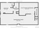 Detailed floor plan of basement shows recreational room, bathroom, utility room, and bedroom at 2941 Oneida St, Denver, CO 80207