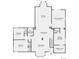 Home floor plan featuring kitchen, primary bedroom, living room, and several bedrooms and bathrooms at 2941 Oneida St, Denver, CO 80207
