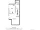 First floor plan includes a recreation room, bedroom and full bath at 2741 Java Ct, Denver, CO 80211