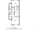 Second floor layout featuring bedrooms, bathrooms, laundry, and WIC at 2741 Java Ct, Denver, CO 80211