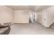 The finished basement offers lots of additional space in the home, great for various activities at 1371 W 133Rd Way, Denver, CO 80234