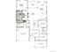 Detailed floor plan showcasing the layout of the main floor, including bedrooms, kitchen, and living spaces at 5508 Tamarack Ave, Firestone, CO 80504