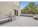 Spacious deck featuring built in seating and plenty of space for entertaining at 11029 Grouse Ct, Parker, CO 80134
