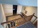 Hallway with carpet, bench, and view to bedroom at 10010 Columbine Ct, Thornton, CO 80229