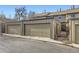 Attached two-car garage with driveway, a practical and secure parking solution with space for your vehicles at 8862 E Amherst Dr # D, Denver, CO 80231