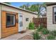 Backyard showcasing a well-maintained yard, pathway, and wood fence at 113 S 4Th Ave, Brighton, CO 80601