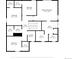 Upstairs floor plan featuring bedrooms, bathrooms, and walk-in closets for the primary bedroom and others at 18103 House Finch Ln, Parker, CO 80134