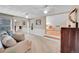 Cozy bedroom with plush carpeting and mirrored sliding-door closet at 10866 W Half Moon Pass, Littleton, CO 80127