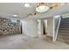 Bright basement with retro decor and plenty of natural light at 380 E 111Th Pl, Northglenn, CO 80233